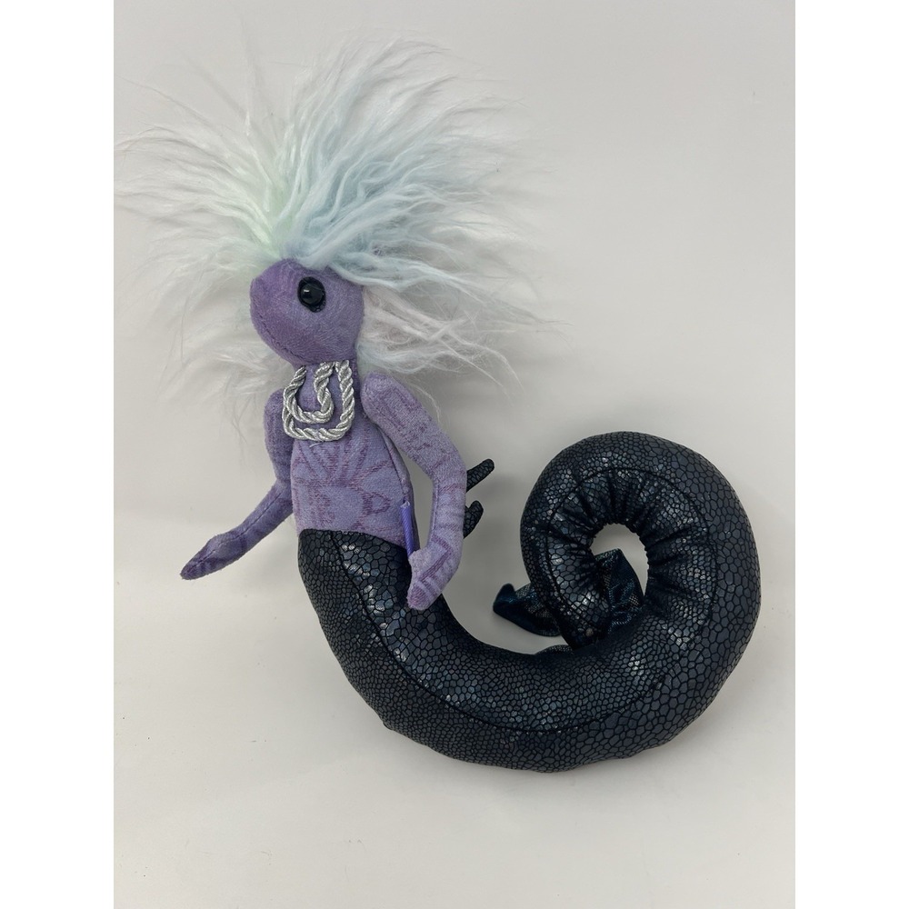 Folkmanis Sea Nymph Finger‎ Puppet, 12" Purple, Black